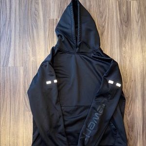 Truewerk Black Hoodie with Reflective Accents Size XL